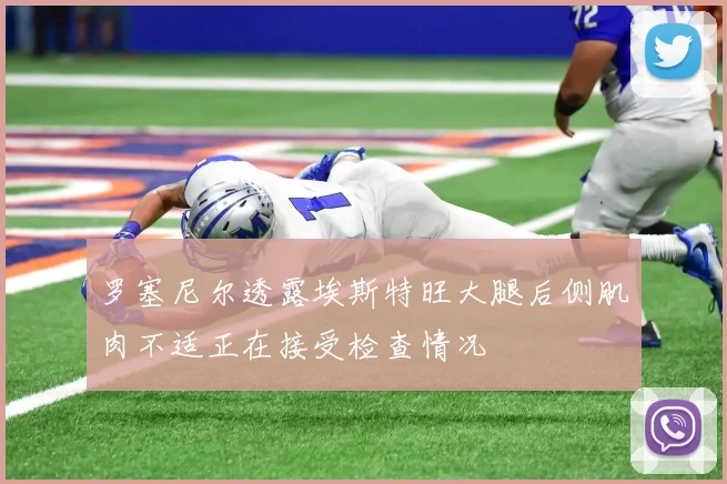 罗塞尼尔透露埃斯特旺大腿后侧肌肉不适正在接受检查情况