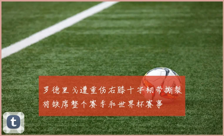 罗德里戈遭重伤右膝十字韧带撕裂将缺席整个赛季和世界杯赛事